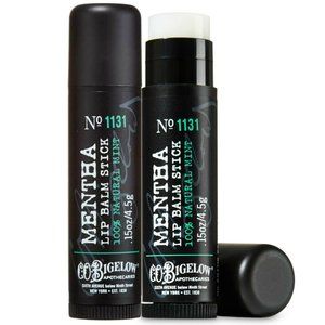 C. O. Bigelow Mentha Lip Balm Duo Stick Set